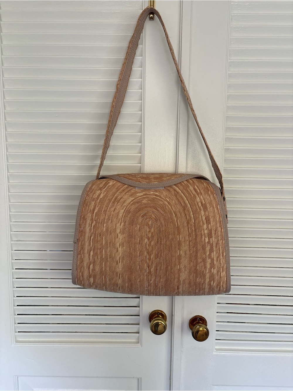 Women's Straw Shoulder Bag